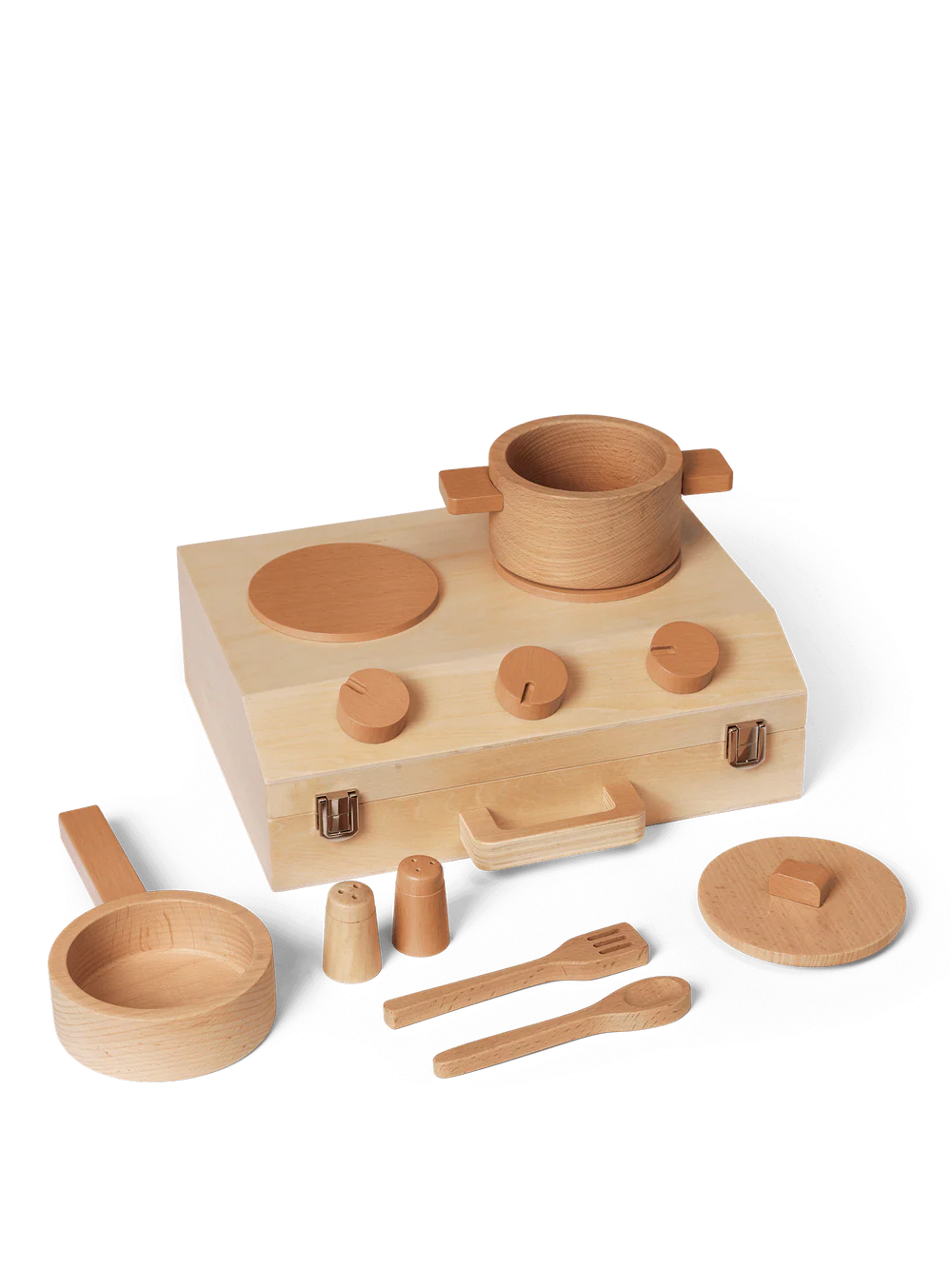 FERM LIVING Cucina Giocattolo in legno - Toro Suitcase Kitchen