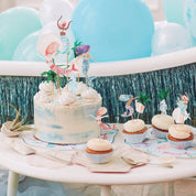 Meri Meri Decorazioni per torte a tema sirena
