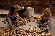 Wooden Story Sp. z o.o. Blocchi naturali in sacco XL - 50 pezzi