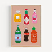 Daria Solak Illustrations Stampa BOTTIGLIE