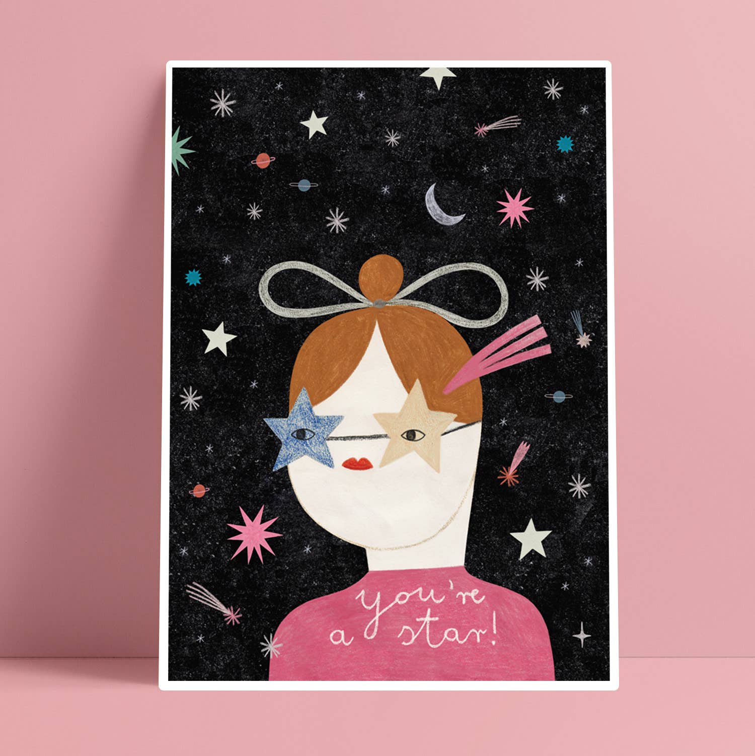 Daria Solak Illustrations Stampa STAR GIRL