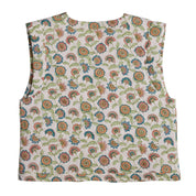 Bonheur du Jour Gilet senza maniche Cherry Donna - Rosa/blu