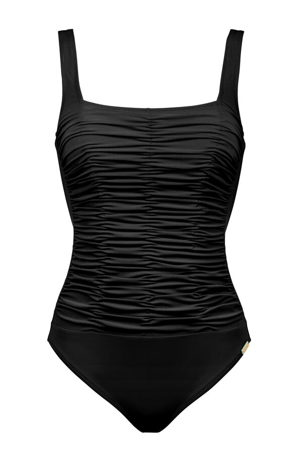 MARYAN MEHLHORN COSTUME DA BAGNO A FORMA QUADRATA NERO