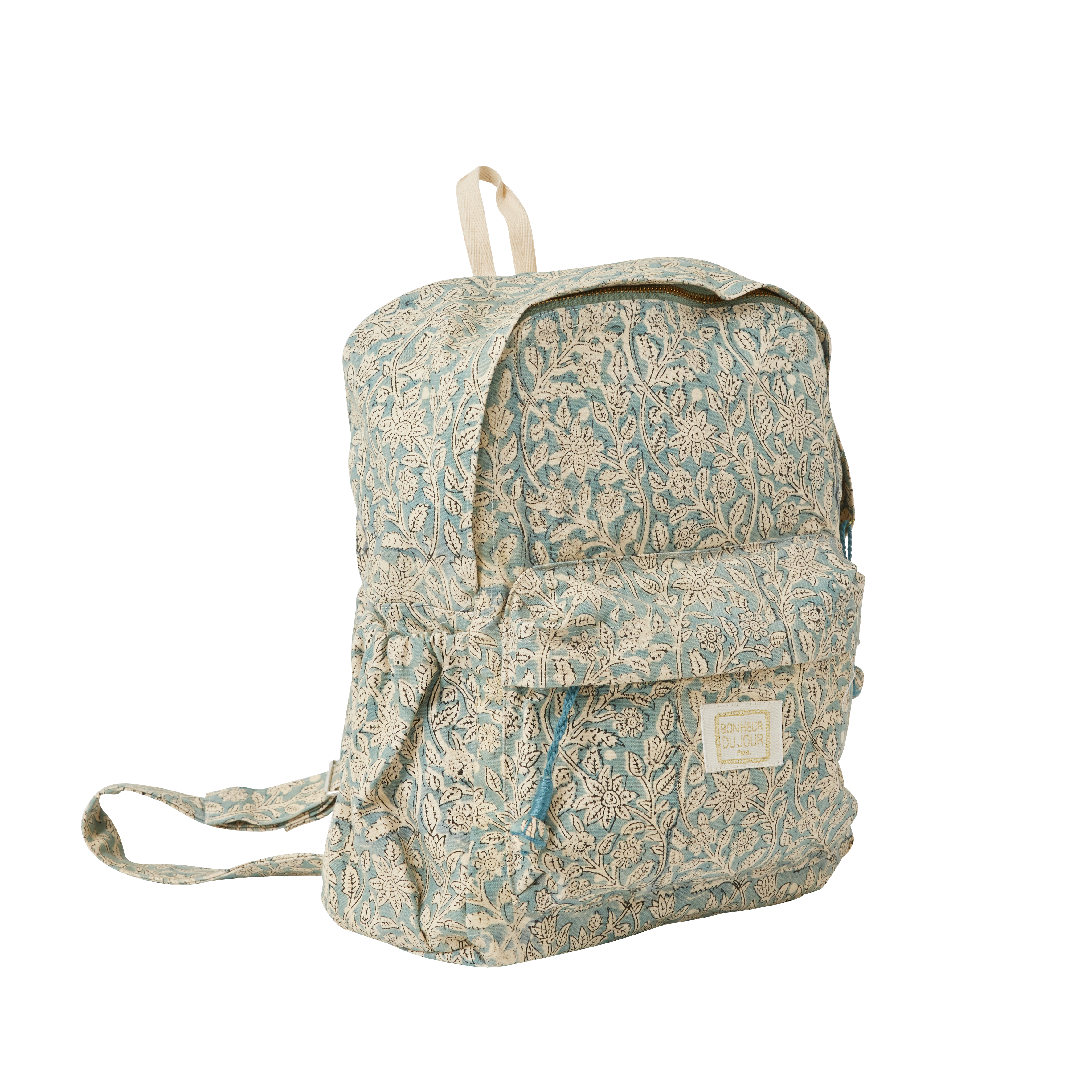 Bonheur du Jour Zaino Biscotto - Goa Blu Verde