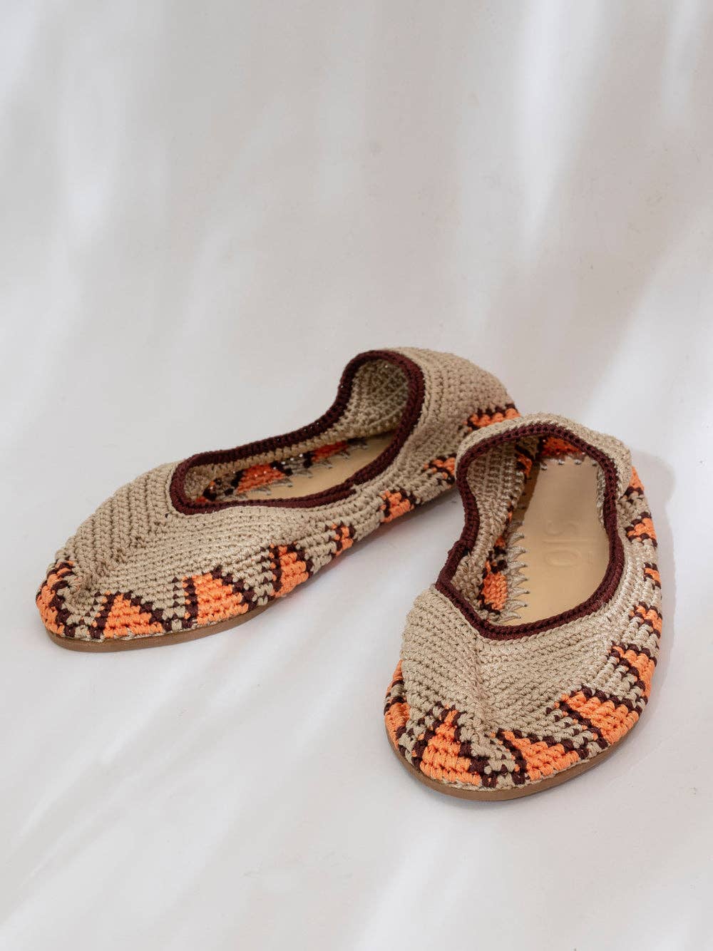 slō Ballerine Terracotta Sun in crochet slō hand made