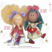 Nines Artesanals d'Onil Dolls BAMBOLA MIA PET CORALLO: ARTICOLATO