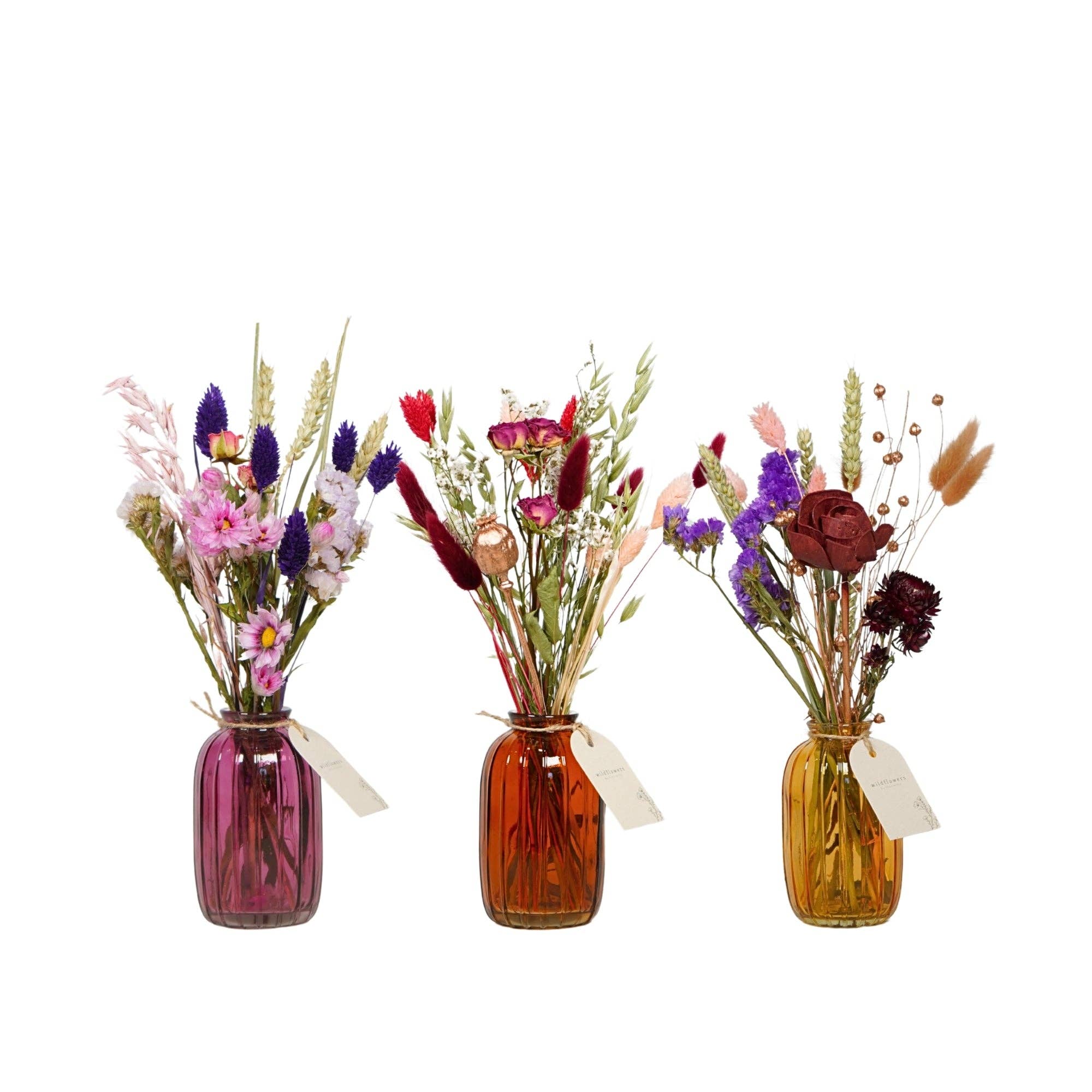 Wildflowers by Floriette Fiori Secchi in Bottiglia Mix - Terra