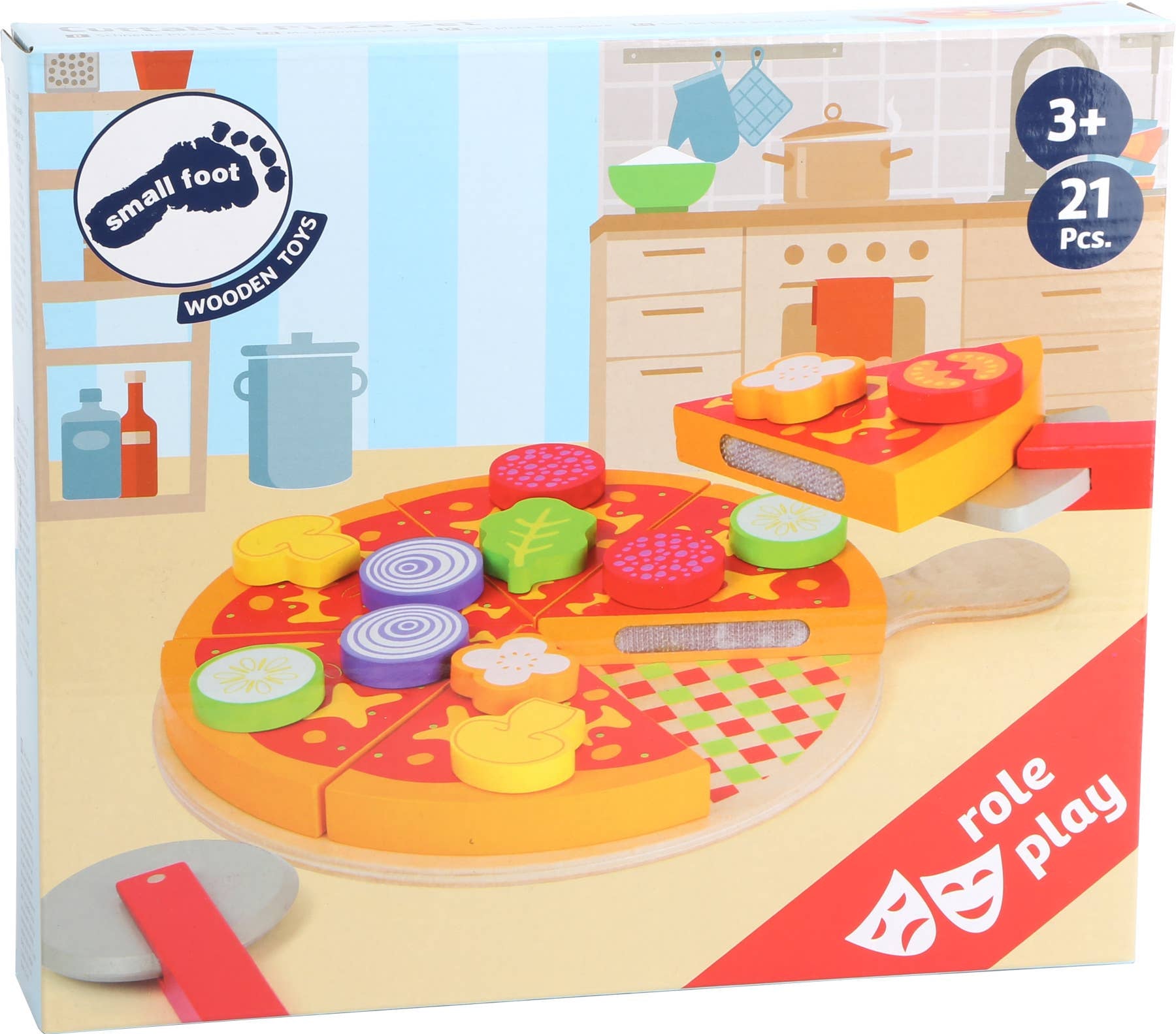 Small foot Set pizza da tagliare