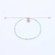 Pineapple Island Braccialetto con perline Nusa Dainty, Surf Jewelry di Koh Surf: Arcobaleno