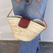 The Code BORSA A TRACOLLA URBANA MARRONE