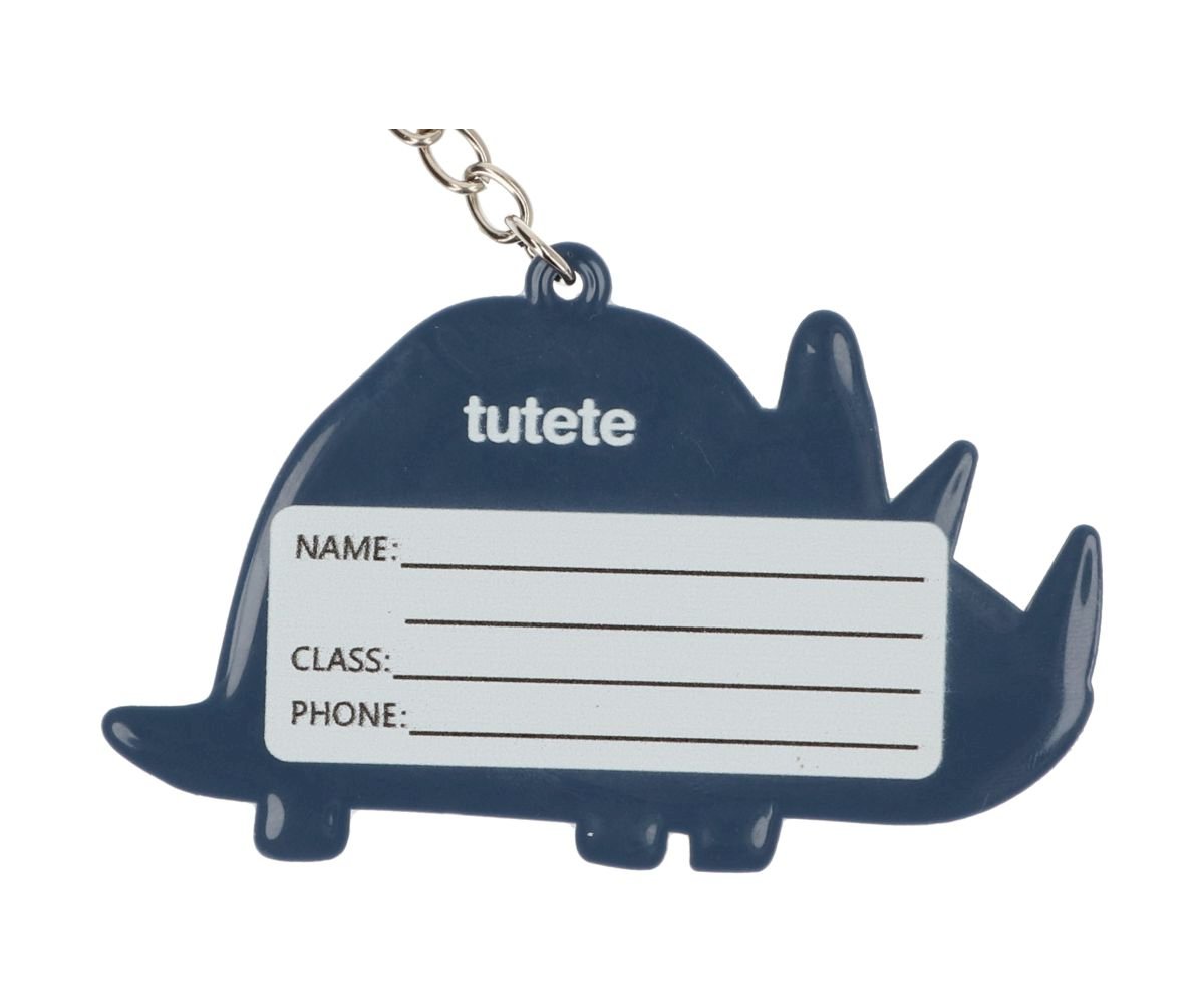 Tutete - Portachiavi Silicone Dinos World Triceratops