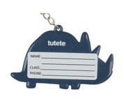 Tutete - Portachiavi Silicone Dinos World Triceratops