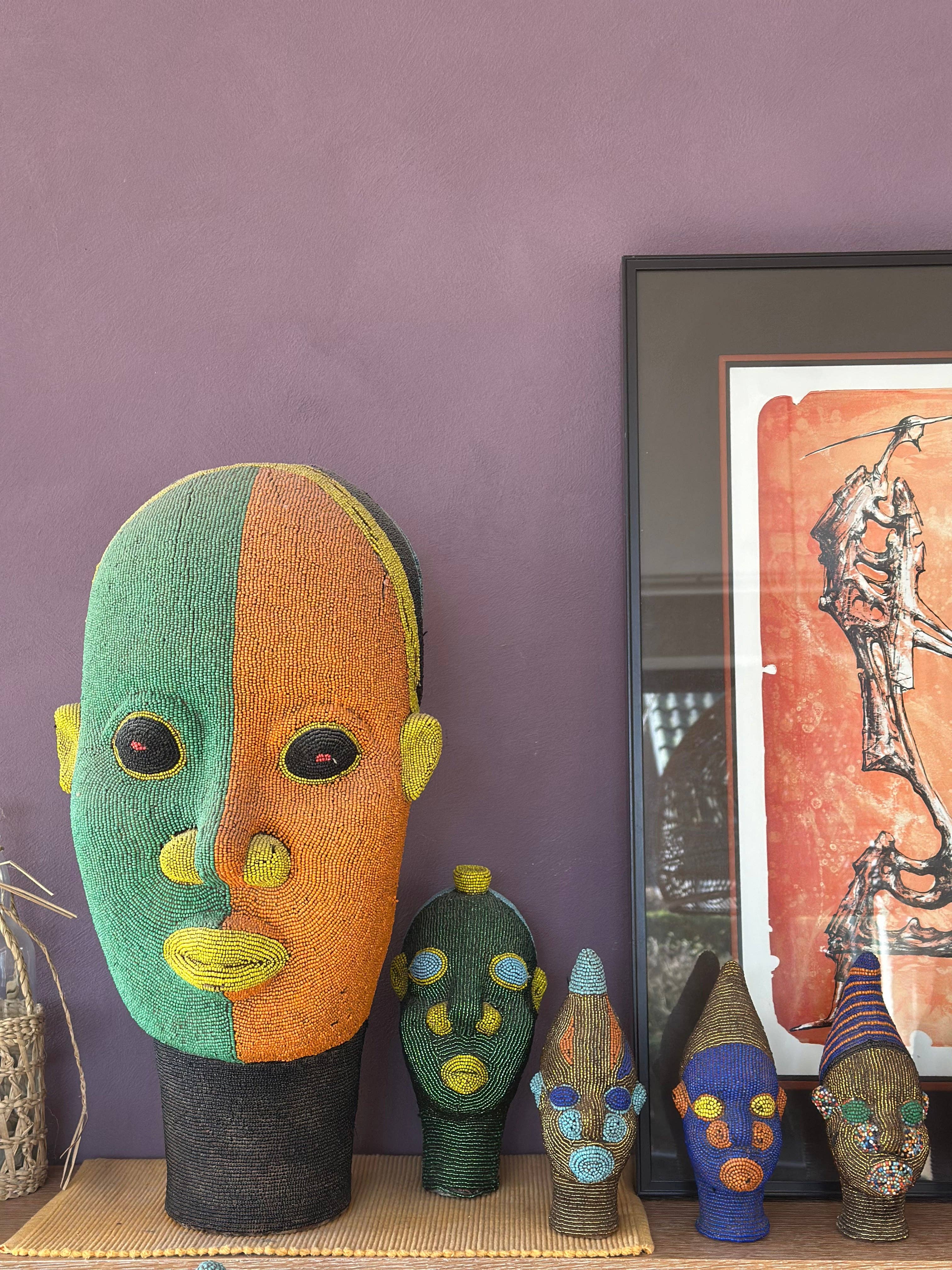 SOUK in the CITY PICCOLE statue Bamileke - nuovo design