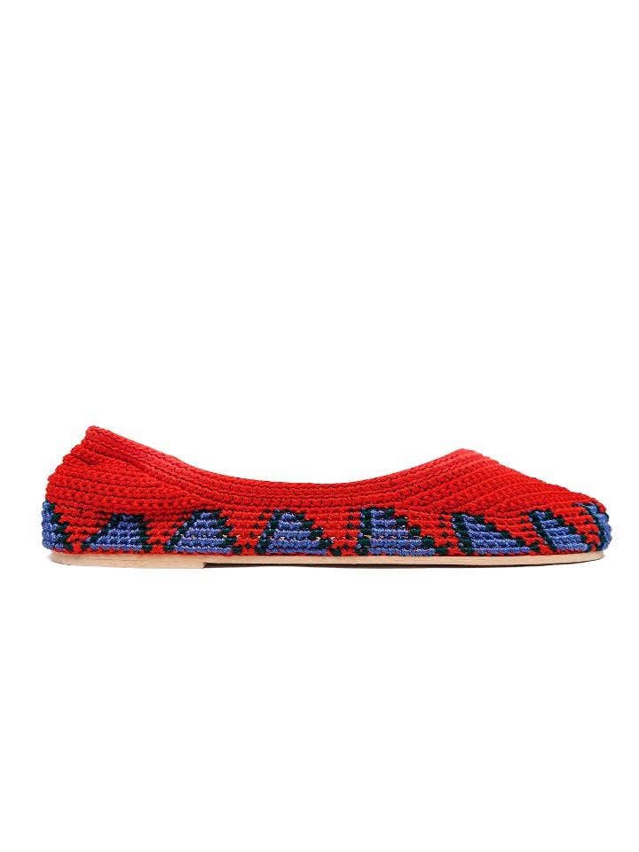 slō Ballerine Crochet Rush_Red