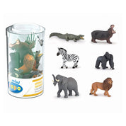 Papo Figurine Mini PLUS Selvagge Lotto 1, 6 pezzi