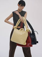 Ölend Backpacks Pelle vegana Ona: Rosso ciliegia