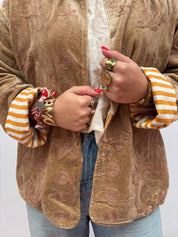 ToutVintage Giacca di Velluto STAR: Panter