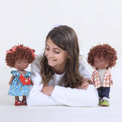 Nines Artesanals d'Onil Dolls Bambola Pippo Mulato per Animali Domestici: NORMALE