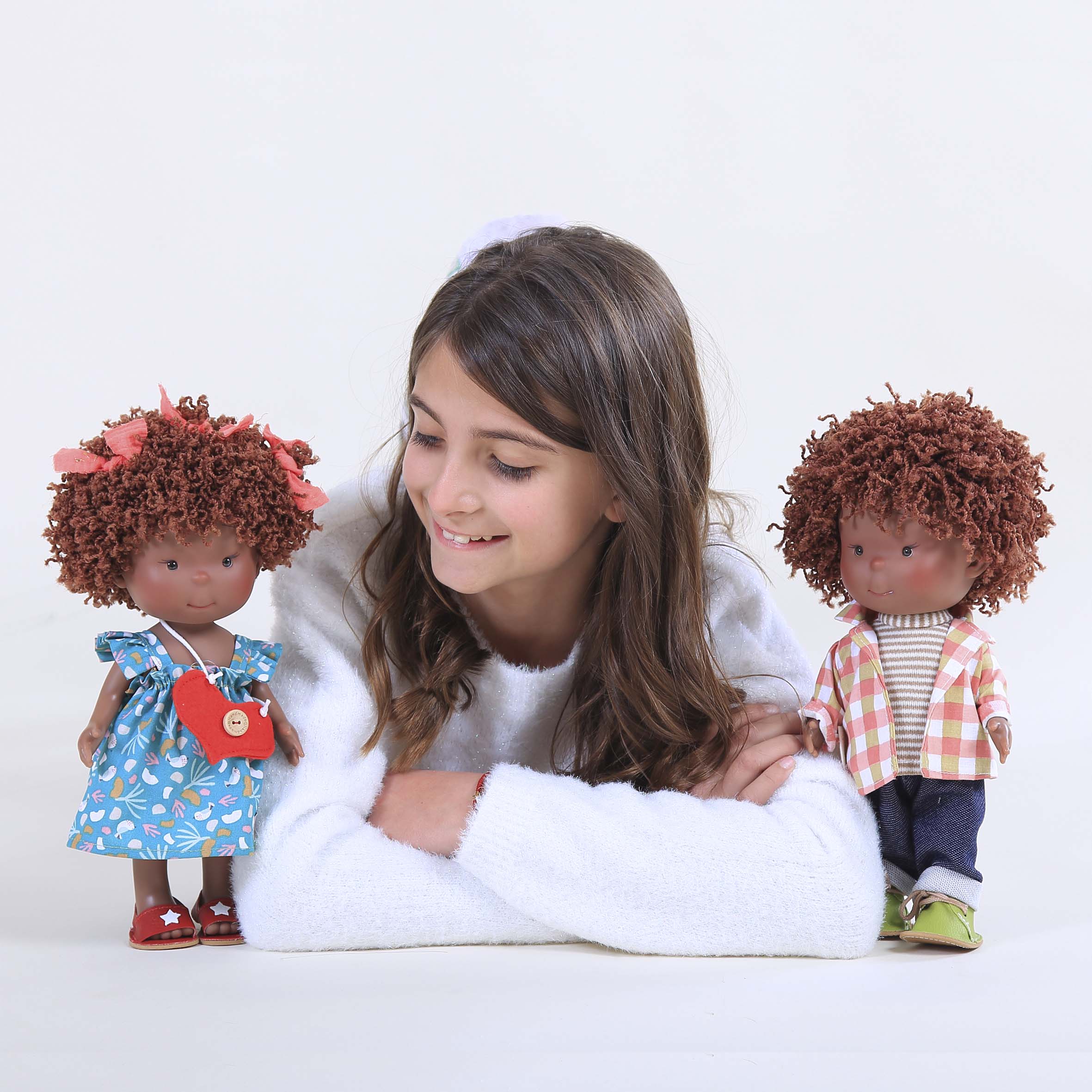 Nines Artesanals d'Onil Dolls Bambola Pippo Mulato per Animali Domestici: NORMALE