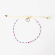 Pineapple Island Cavigliera con perline Nusa Dainty, cavigliera da spiaggia di Koh Surf: Beige