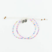 Pineapple Island Cavigliera con perline Nusa Dainty, cavigliera da spiaggia di Koh Surf: Beige