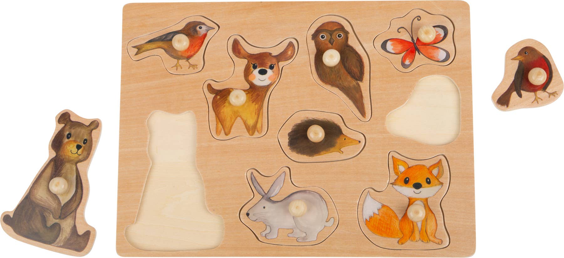 Small foot Puzzle Animali della foresta