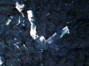 ESCUYER Calzini Tie Dye - Nero/Strong Blue: EU 39/45 UK 6/10.5 US 6.5/11