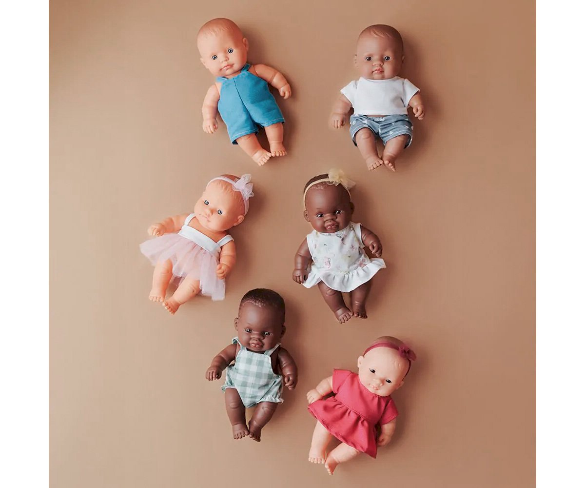 Miniland Bambola Bambino Africana 21 cm