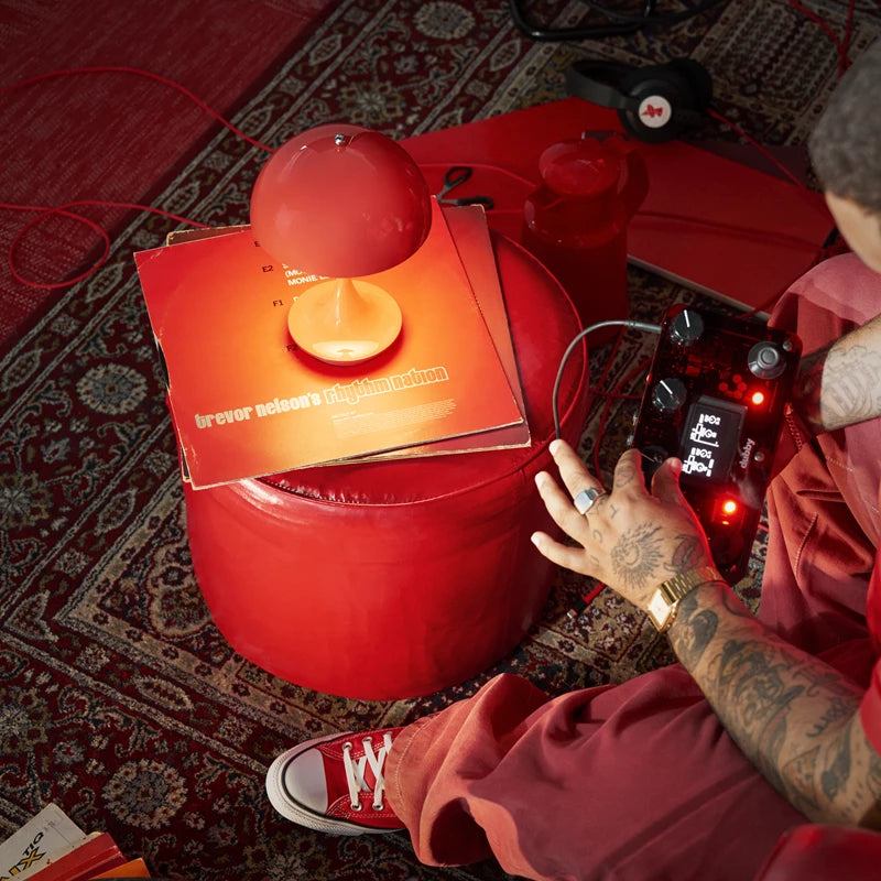 LOUIS POULSEN Panthella 160 Portable Lampada Corallo