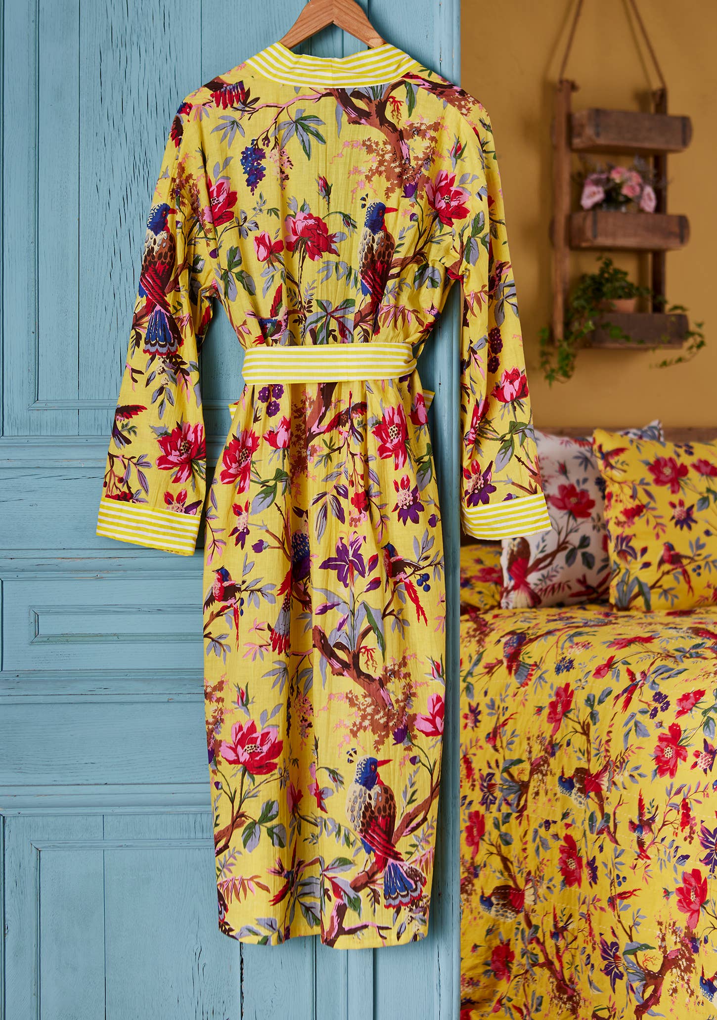 Namaste Vestaglia Uccello del Paradiso - Giallo S/M