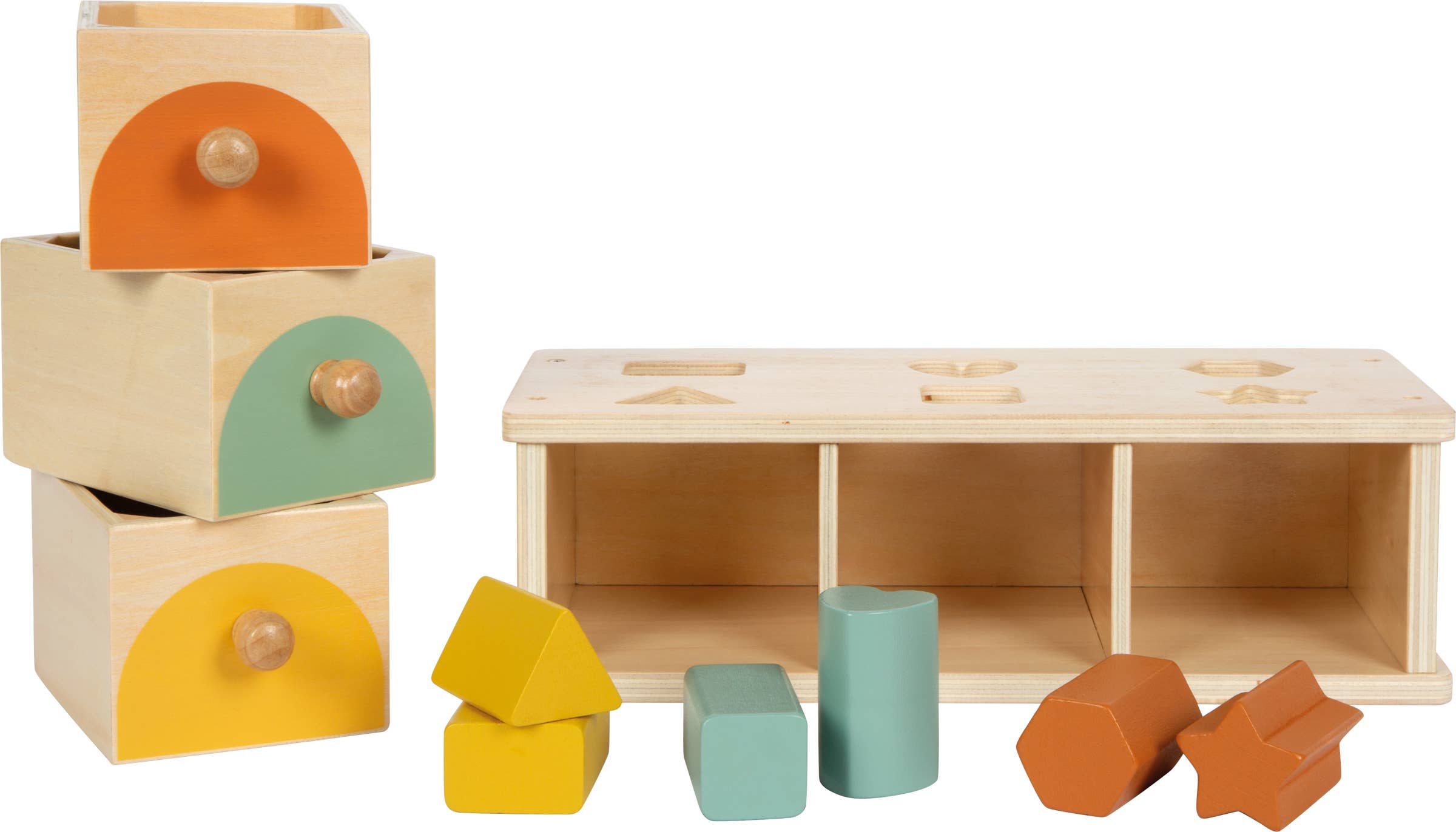 Small foot Gioco di smistamento Montessori FSC 100% | Giochi a incastro | Legno