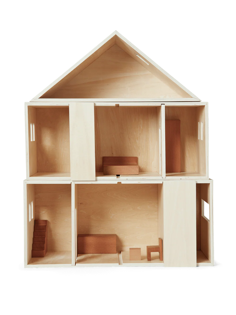 FERM LIVING Casa impilabile Toro Legno Naturale