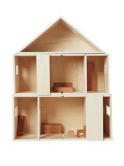 FERM LIVING Casa impilabile Toro Legno Naturale