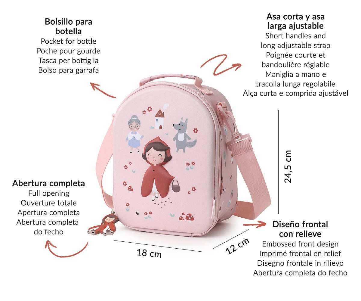 Tutete - Borsa Termica 3D Tutete Little Red