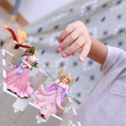 Papo Figurina elfo rosa con giglio
