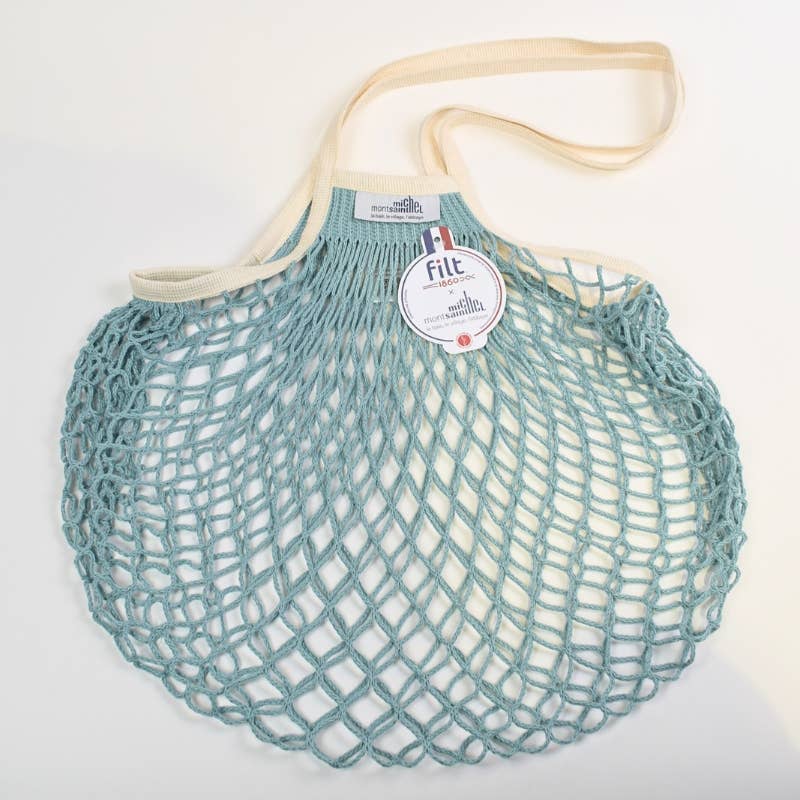 Filt1860 Grande borsa rete da spesa Aquablue MONT ST MICHEL X FILT1860