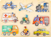 Small foot Puzzle Veicoli della città