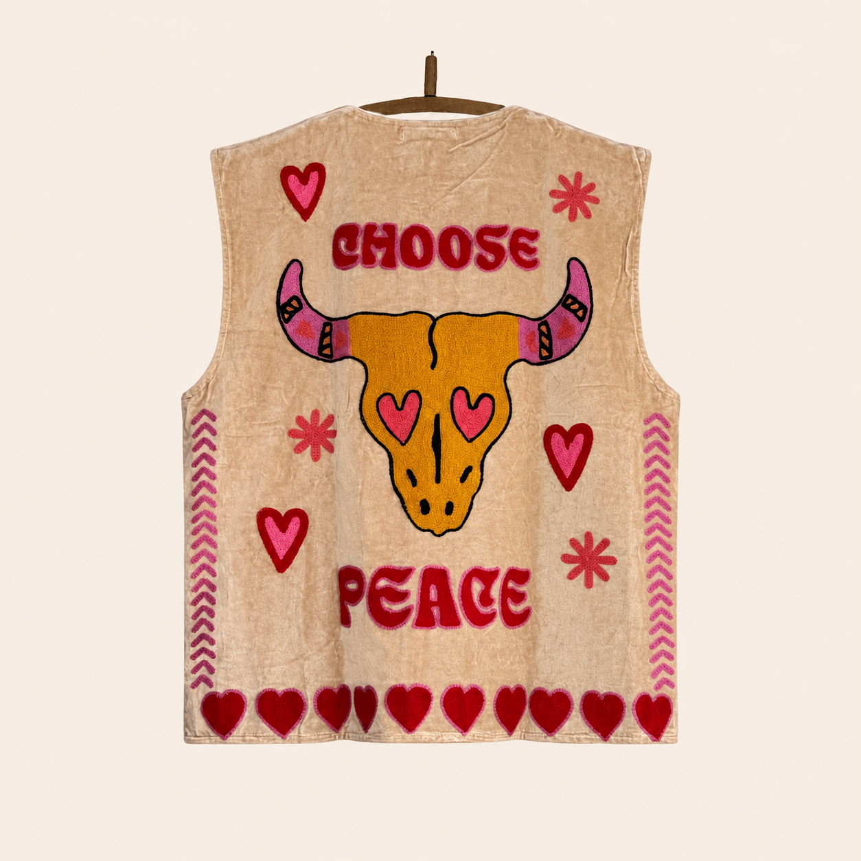 TOUT - Gilet Annika in velluto: Pantera