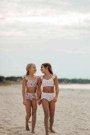 GRECH & CO Bikini a due pezzi con volant | UPF + riciclato - In Fiore
