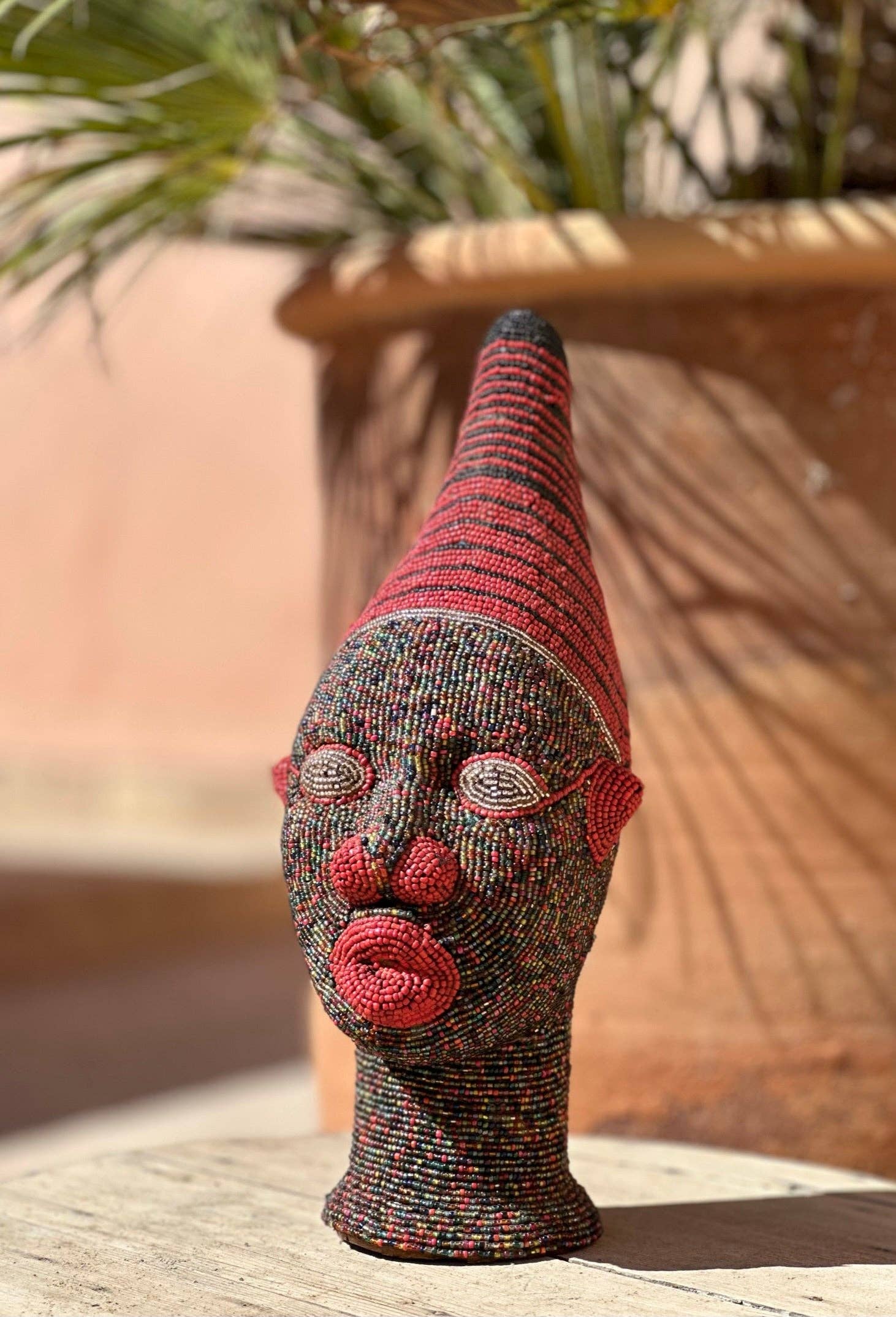 SOUK in the CITY Statue Bamileke MEDIUM - nuovo design