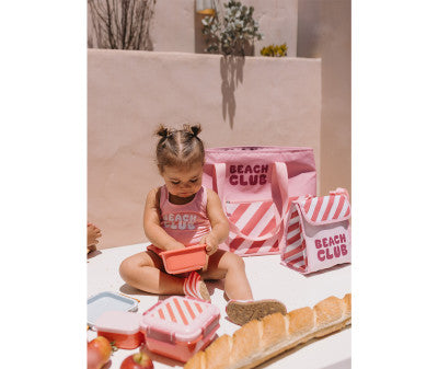 Monneka - Lunch Box Grande Monneka Stripes Bloom & Blush