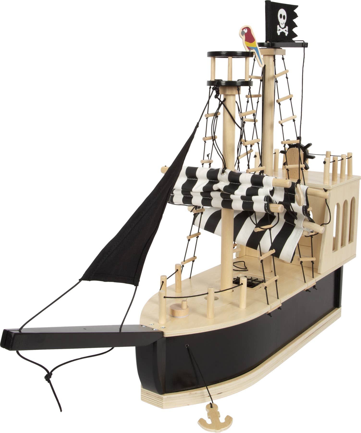 Small foot Nave Pirata in Legno con Dettagli Autentici | small foot