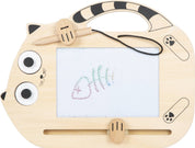 small foot Lavagna Magica Magnetica a Forma di Gatto | Disegno e Scrittura | Legno