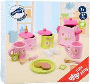Small foot Set da tè per bambini con motivo floreale