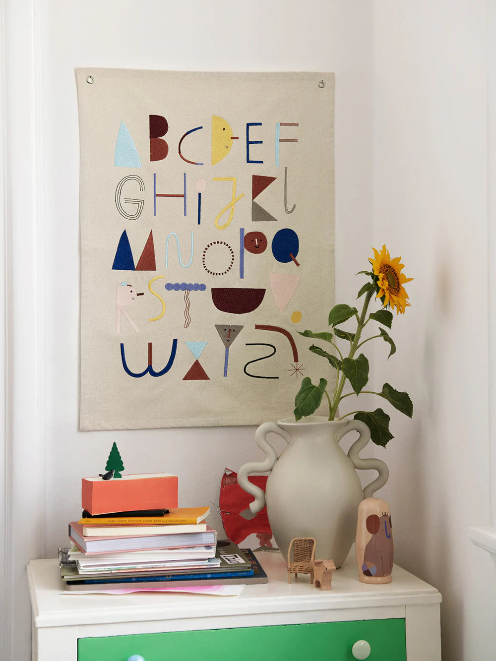 FERM LIVING Verso Vaso da tavolo Crema