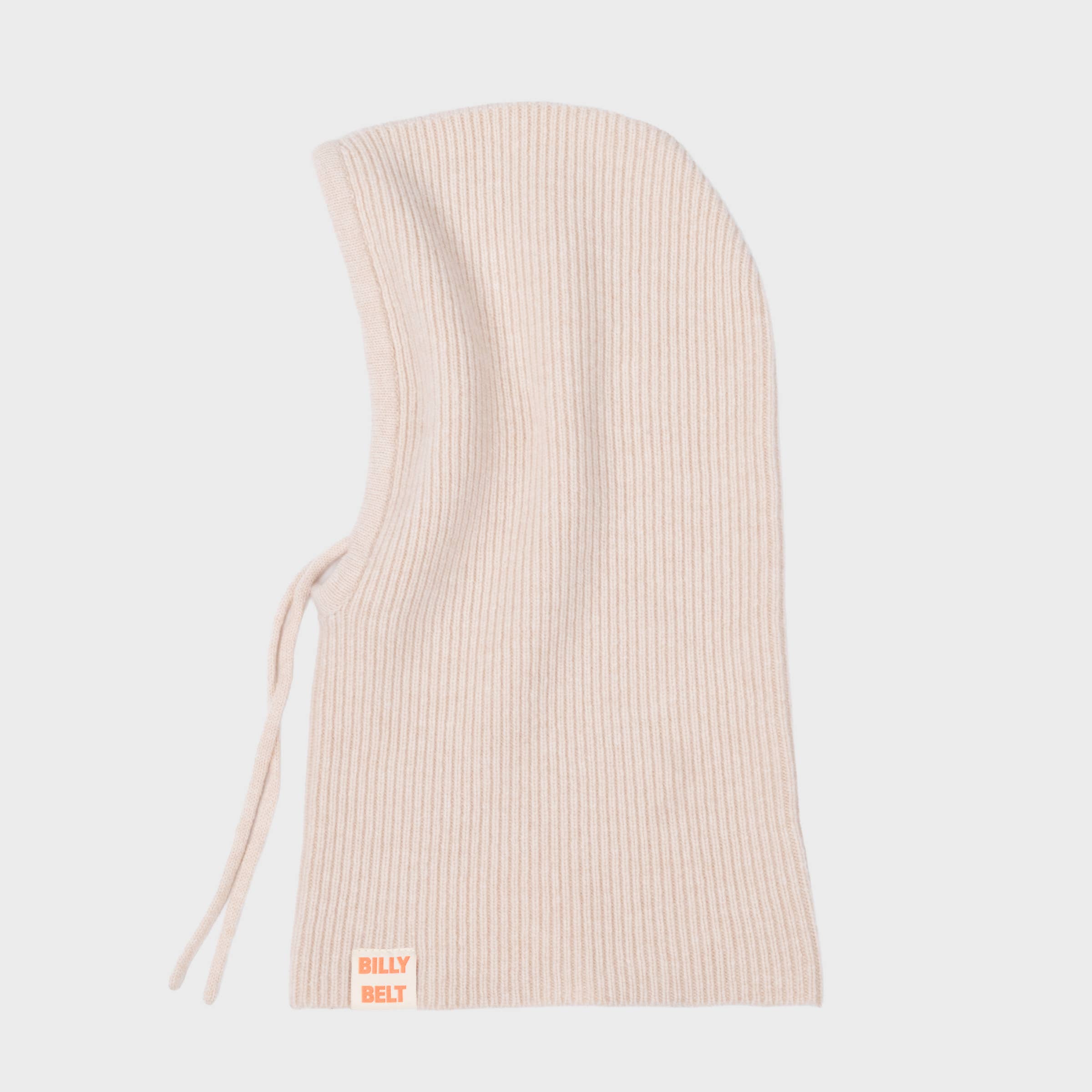 BILLYBELT Passamontagna in 100% lana - Beige: Taille unique