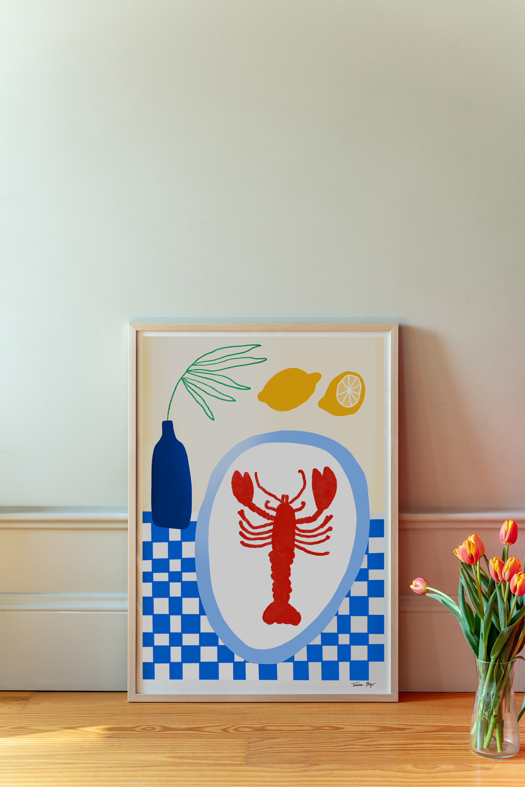 Teresa Rego Pranzo di Aragosta: A4