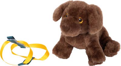 small foot Cucciolo di cane con borsa e kit toelettatura | gioco di ruolo | giocattolo in legno