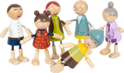 Small foot Famiglia di bambole pieghevoli in legno