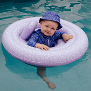 Swim Essentials Salvagente per Bambini - Lila - Leopardo - 0/1 Anni